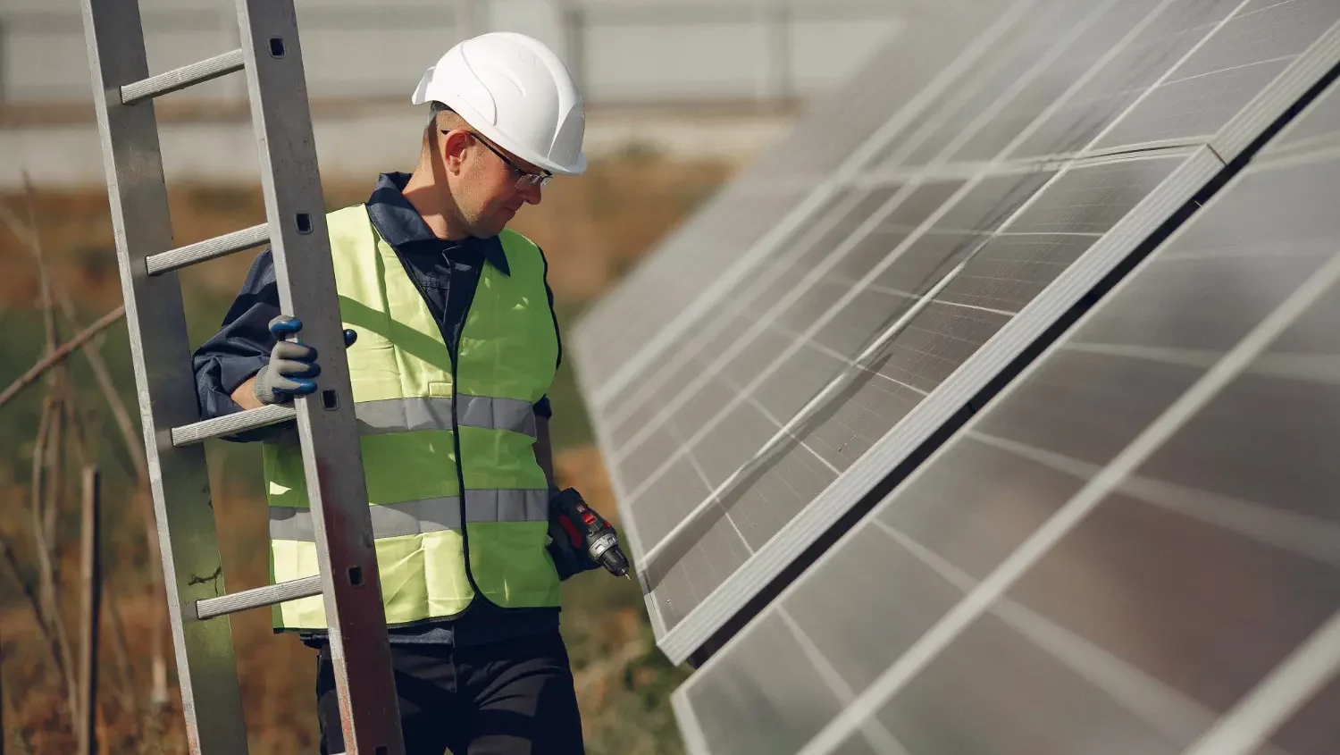 Electro car charger with two plugged in pistol